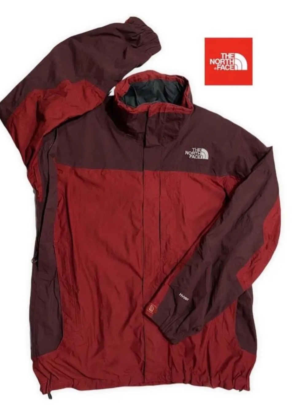 The North Face Hyvent Waterproof Hoodie Jacket Original Size L